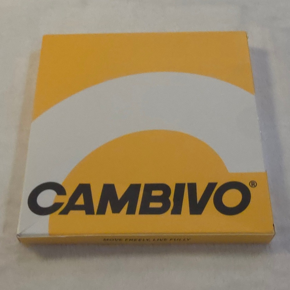 Cambivo CS100 Calf Support Compression Sleeves Pair Black Medium NWT
